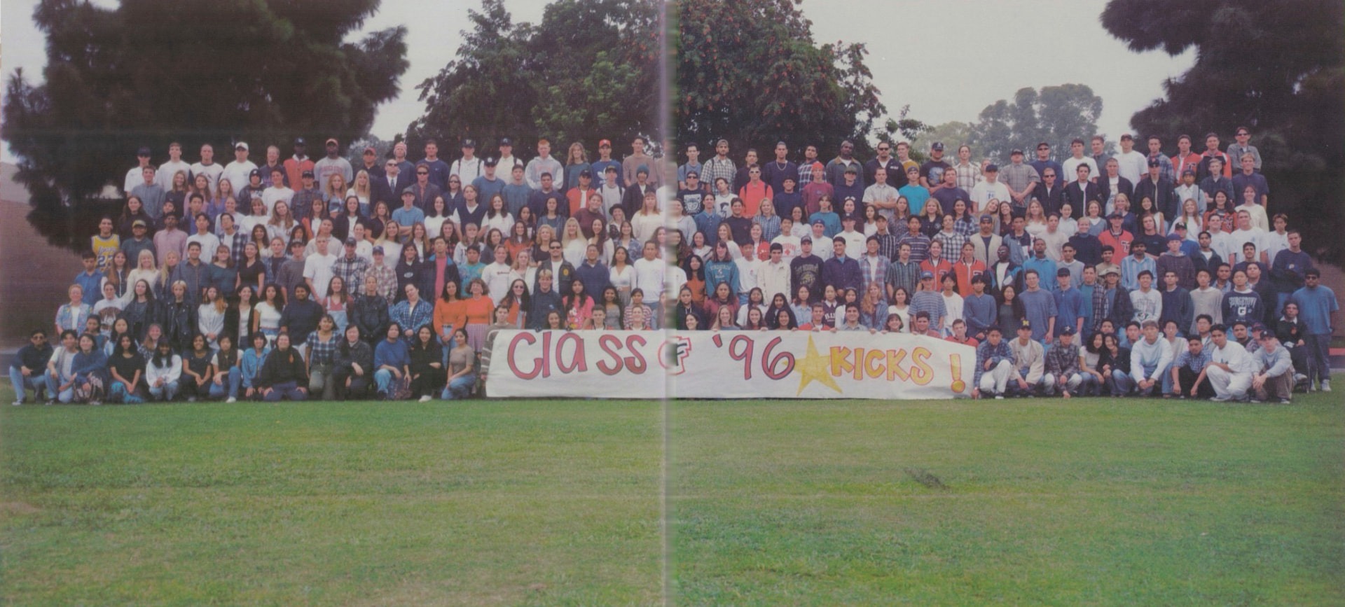 Troy High School Class of 1996 group photo