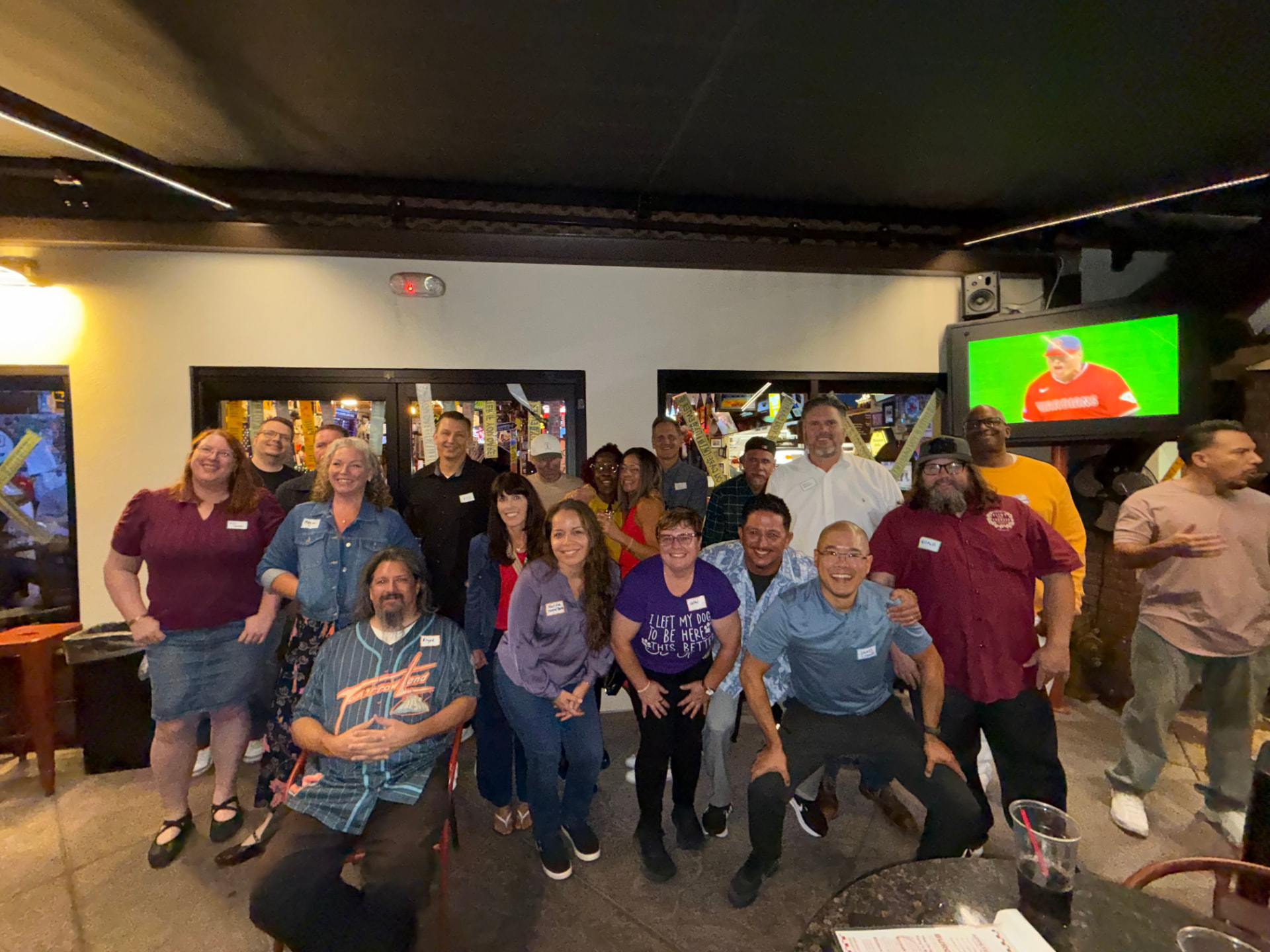 Class of 1996 alumni together at a reunion